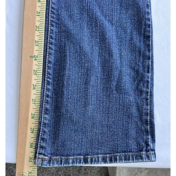 Levi’s 515 Bootcut Medium Wash Denim Jeans Size 10M W30 X L32 Stretch EUC - Picture 15 of 16